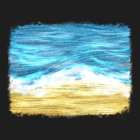 Glitter Beach Background Heavyweight Hoodie | Teevron
