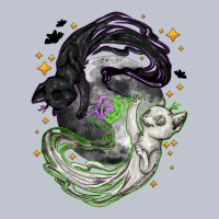 Magical Cats Ghost With Moon Halloween Premium Hoodie | Teevron