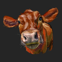 Red Angus Face Premium Hoodie | Teevron
