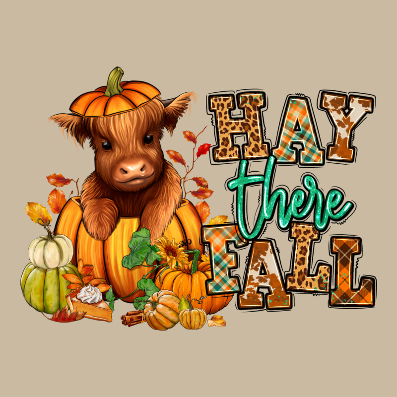 Hay There Fall Pumpkin Heifer Long Sleeve Tee by RanaPortraitStore | Teevron