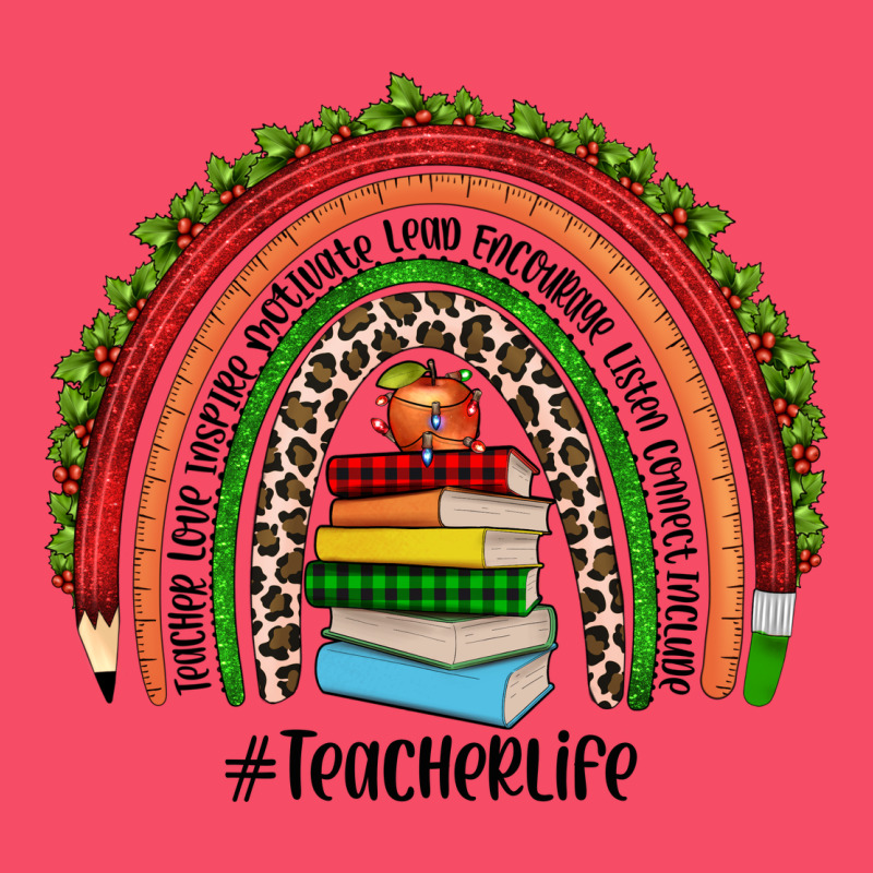 Christmas Teacherlife Rainbow Premium Sweatshirt by JahusDesignShop | Teevron