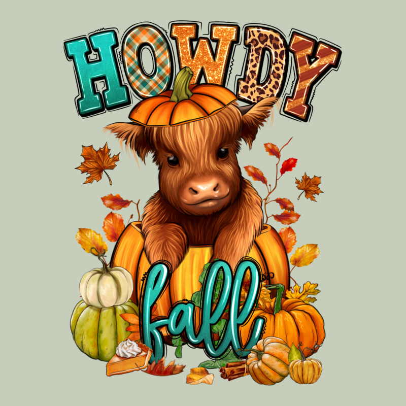 Hay There Fall Pumpkin Heifer Long Sleeve Tee by RanaPortraitStore | Teevron