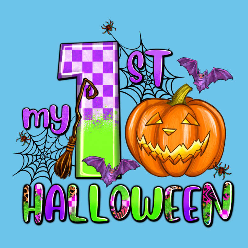 My First Halloween Pumpkin Premium Sweatshirt by AdoDesignShop | Teevron