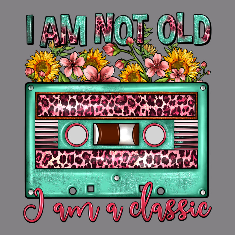 I Am Not Old I Am A Classic Sunflower Floral Casse Heavyweight Hoodie by FaDigitalArtStudio | Teevron