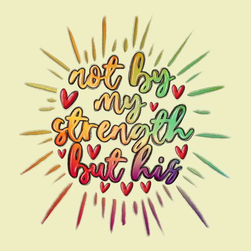 Not By My Strength But His Urban Hoodie by MaliasSmallBusiness | Teevron