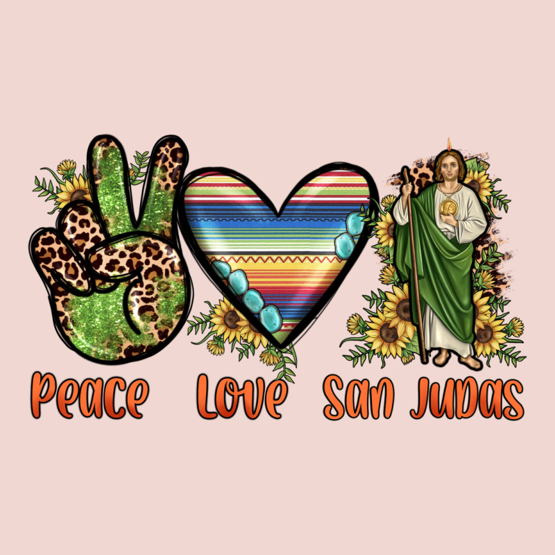 Peace Love San Judas Premium Sweatshirt by JahusDesignShop | Teevron