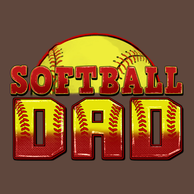 Softball Dad Classic Tee by Zillion Design Studio | Teevron