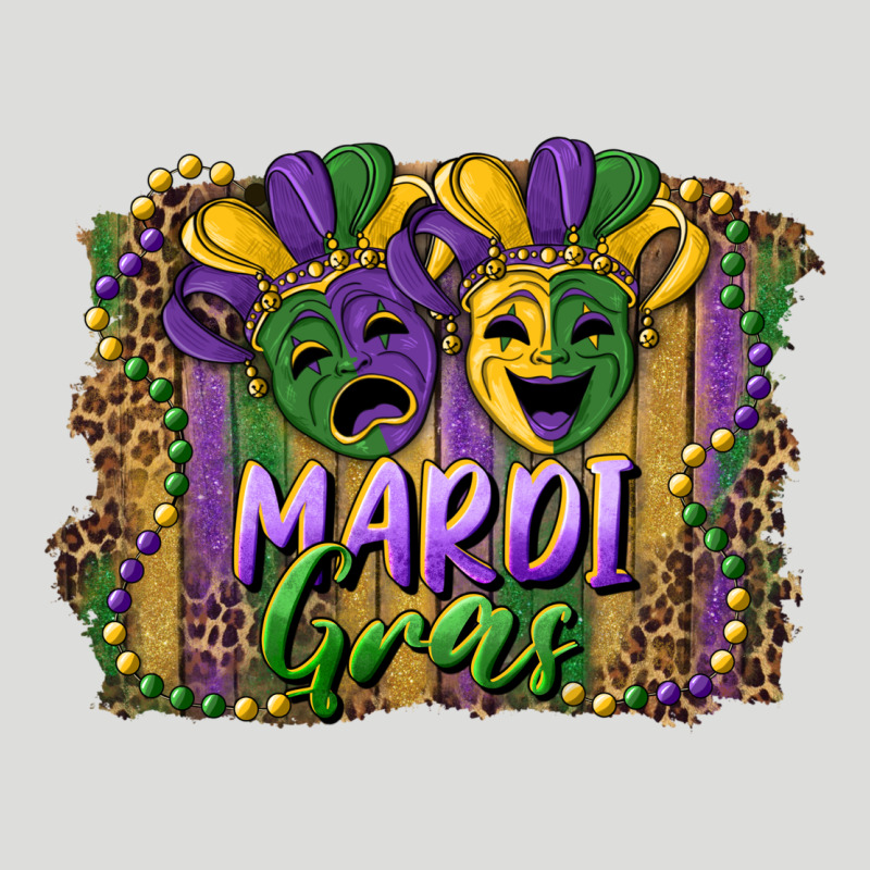 Mardi Gras Mask With Leopard Background Zipper Hoodie by RanaPortraitStore | Teevron
