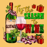Tis The Season To Wine Vintage Hoodie | Teevron