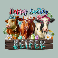 Happy Easter Heifer Heavyweight Hoodie | Teevron