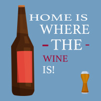 Home Is Where The Wine Is Urban Heavy Tee | Teevron