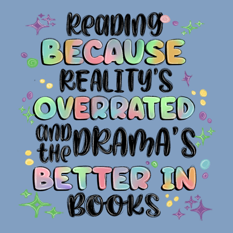 Reading Because Realitys Overrated Urban Hoodie by MaliasSmallBusiness | Teevron