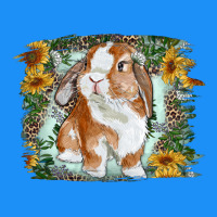 Bunny With Flower Leopard Classic Tee | Teevron