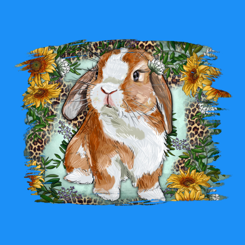 Bunny With Flower Leopard Classic Tee by RanaPortraitStore | Teevron