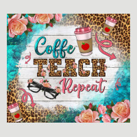 Coffee Teach Repeat Tumbler Classic Tee | Teevron
