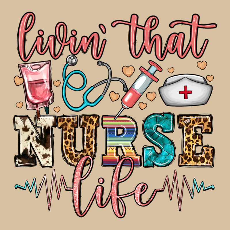 Livin' That Nurse Life Heavyweight Hoodie by FaDigitalArtStudio | Teevron