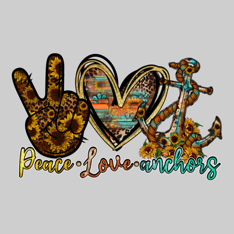 Peace Love Anchors Premium Tee by RacoonDesign | Teevron