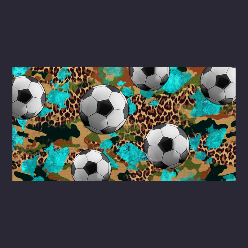 Western Leopard Camouflage Turquoise Soccer Licence Plate Template Vintage Tee by Artiststas | Teevron
