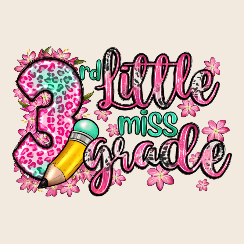 Little Miss 3rd Grade Zipper Hoodie by Zillion Design Studio | Teevron