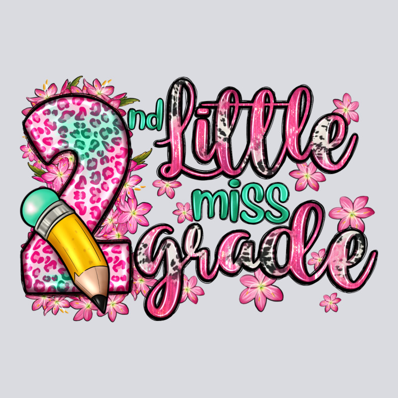 Little Miss 2nd Grade Zipper Hoodie by Zillion Design Studio | Teevron