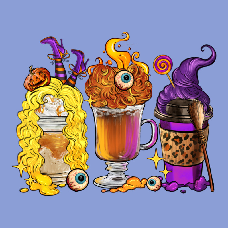 Halloween Hocus Pocus Coffee Cups Long Sleeve Tee by RanaPortraitStore | Teevron