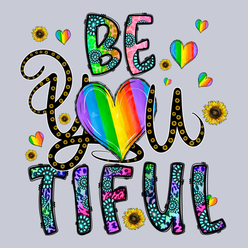 Be You Tiful Heavyweight Hoodie by CowhideDigitalArt | Teevron