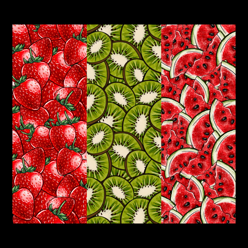 Summer Fruits Heavy Core Tee by CowhideDigitalArt | Teevron