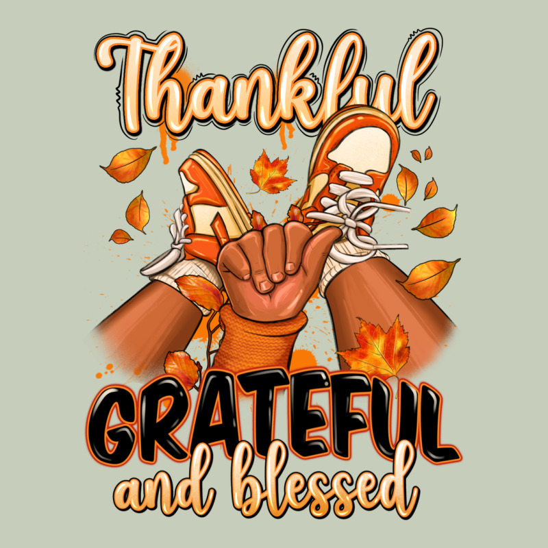Thankful Grateful And Blessed Black Boy Sneakers Long Sleeve Tee by RanaPortraitStore | Teevron