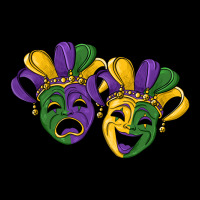 Mardi Gras Mask Zipper Hoodie | Teevron