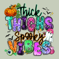 Thick Thighs Spooky Vibes Long Sleeve Tee | Teevron
