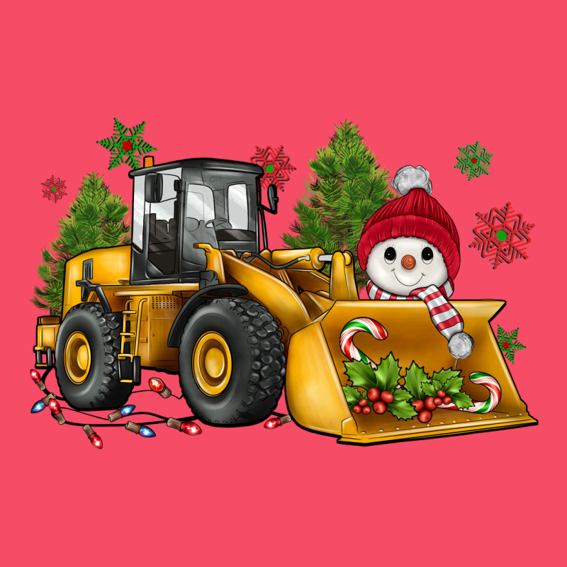 Christmas Bulldozer Snowman Premium Sweatshirt by JahusDesignShop | Teevron