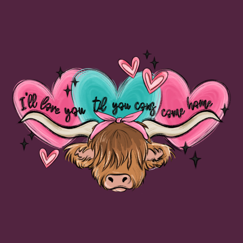 Western Cow And Heart Urban Hoodie by MaliasSmallBusiness | Teevron
