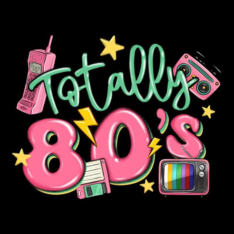Totally 80s Retro Vintage Urban Hoodie by MaliasSmallBusiness | Teevron