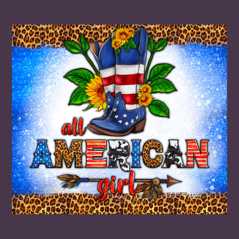 All American Girl Heavyweight Hoodie by HRA Design Shop | Teevron