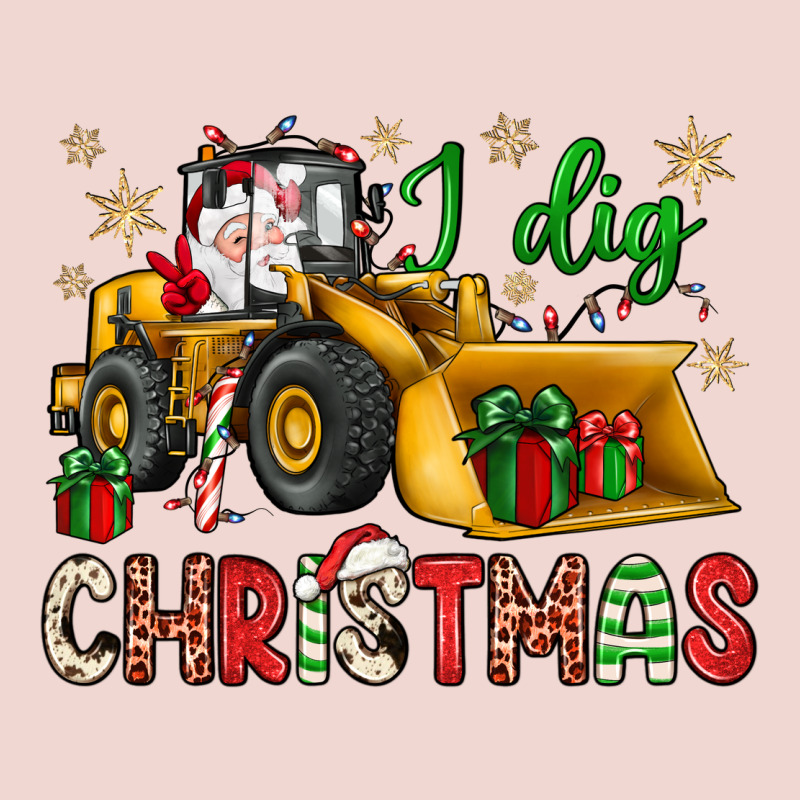 I Dig Christmas Bulldozer Santa Premium Sweatshirt by JahusDesignShop | Teevron