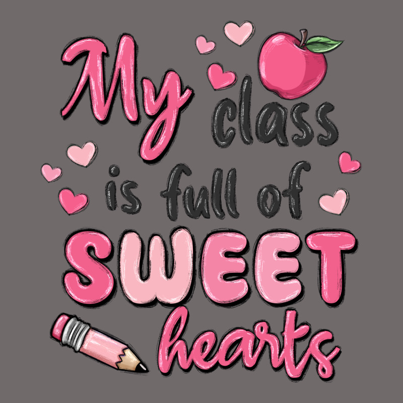 My Class Is Full Of Sweet Hearts Urban Hoodie by MaliasSmallBusiness | Teevron