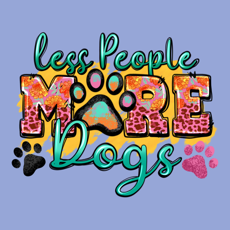 Less People More Dogs Paw Zillion Classic Tee by Zillion Design Studio | Teevron