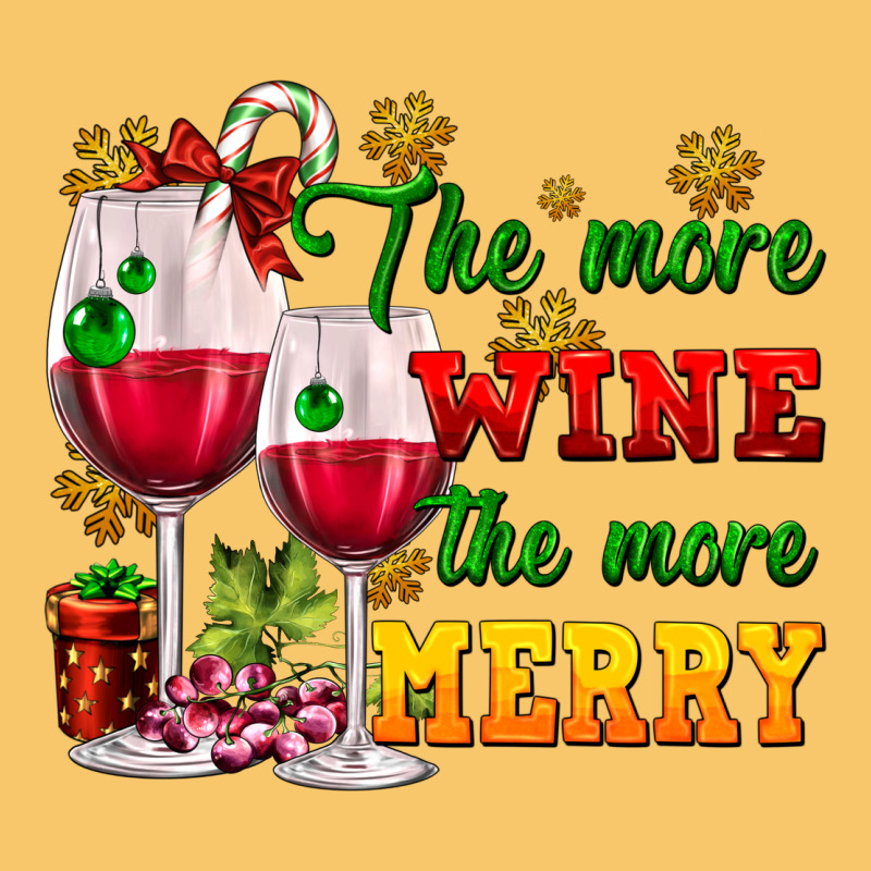 The More Wine The More Merry Vintage Hoodie by AdoDesignShop | Teevron