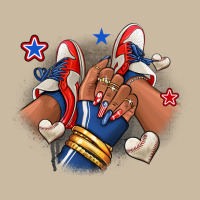 Baseball Afro Girl Sneakers Long Sleeve Tee | Teevron