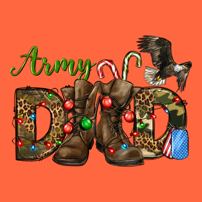 Christmas Army Dad Premium Hoodie by NancyCooperArtShop | Teevron