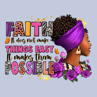 Faith It Does Not Make Things Easy Long Sleeve Tee | Teevron