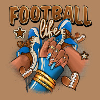 Football Life Afro Girl Sneakers Long Sleeve Tee | Teevron
