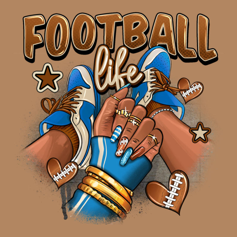 Football Life Afro Girl Sneakers Long Sleeve Tee by RanaPortraitStore | Teevron