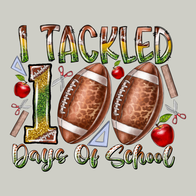 I Tackled 100 Days Of School Heavyweight Hoodie by RacoonDesign | Teevron