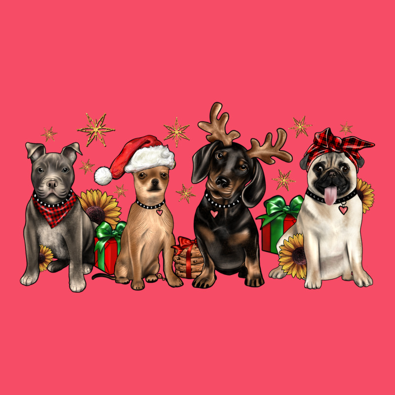 Christmas Chihuahua Pitbull Pug Dachshund Premium Sweatshirt by JahusDesignShop | Teevron