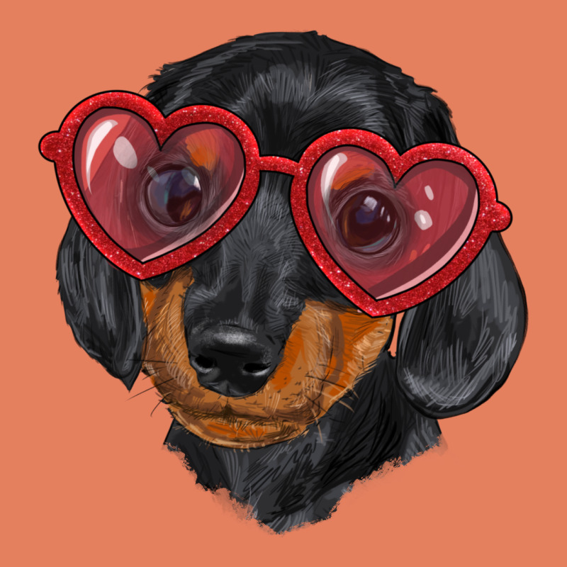 Dachshund With Love Glasses Classic Tee by RanaPortraitStore | Teevron