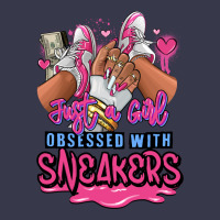 Just A Girl Obsessed With Sneakers Long Sleeve Tee | Teevron