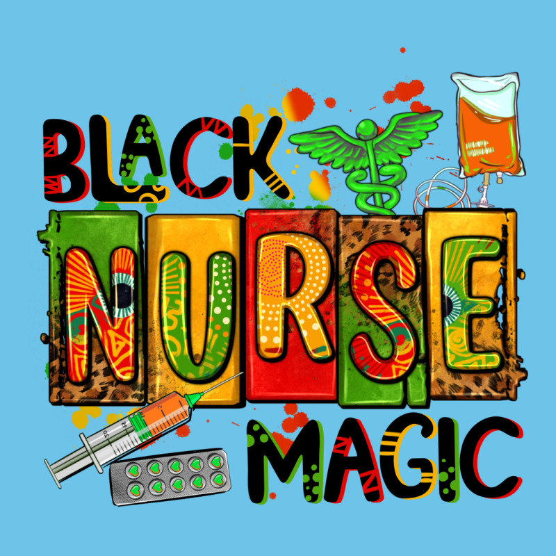 Black Nurse Magic Premium Sweatshirt by AdoDesignShop | Teevron
