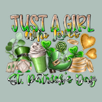Just A Girl Who Loves Saint Patrick's Day Heavyweight Hoodie | Teevron