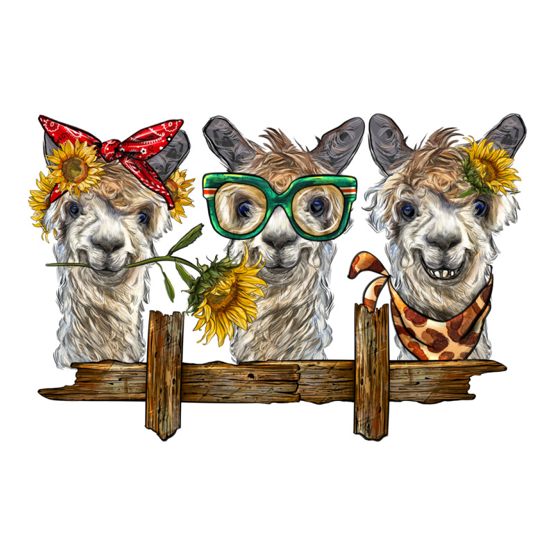 3 Alpacas Ladies Tee by BarkalooDesign | Teevron